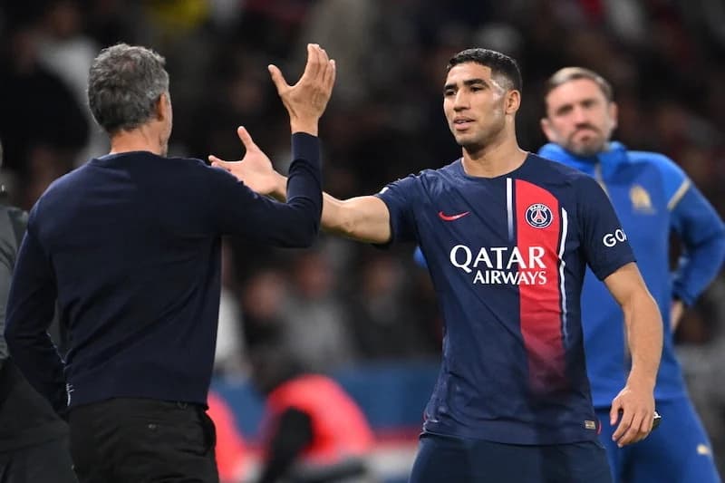 إنريكي: حكيمي لاعب شاب من طراز عال