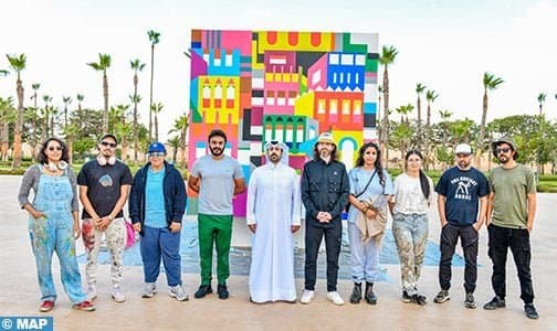 العام الثقافي قطر-المغرب 2024 : افتتاح معرض « جداري آرت » في الرباط