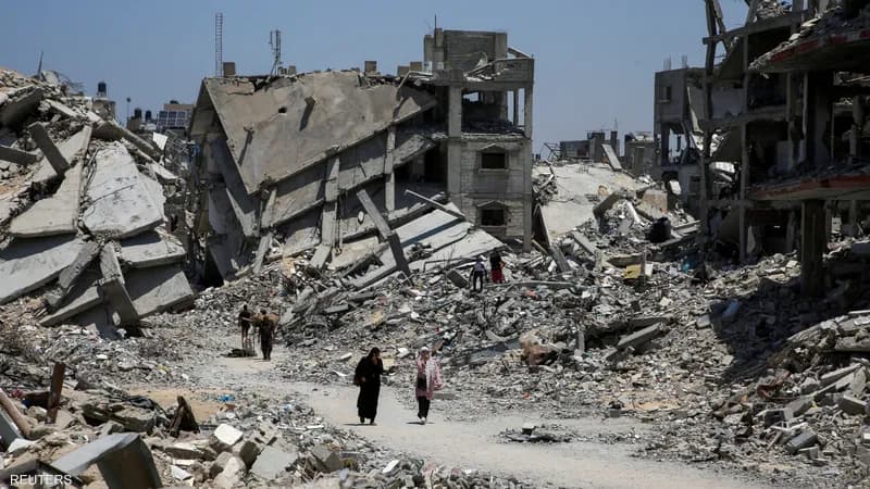 غزة : ارتفاع حصيلة ضحايا الحرب إلى 43.922 قتيلا