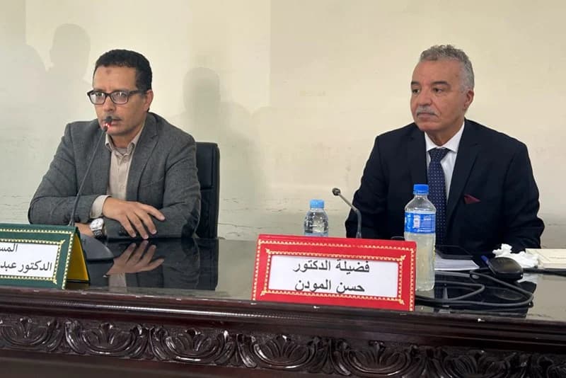 حسن المودن يحاضر بكلية الناظور