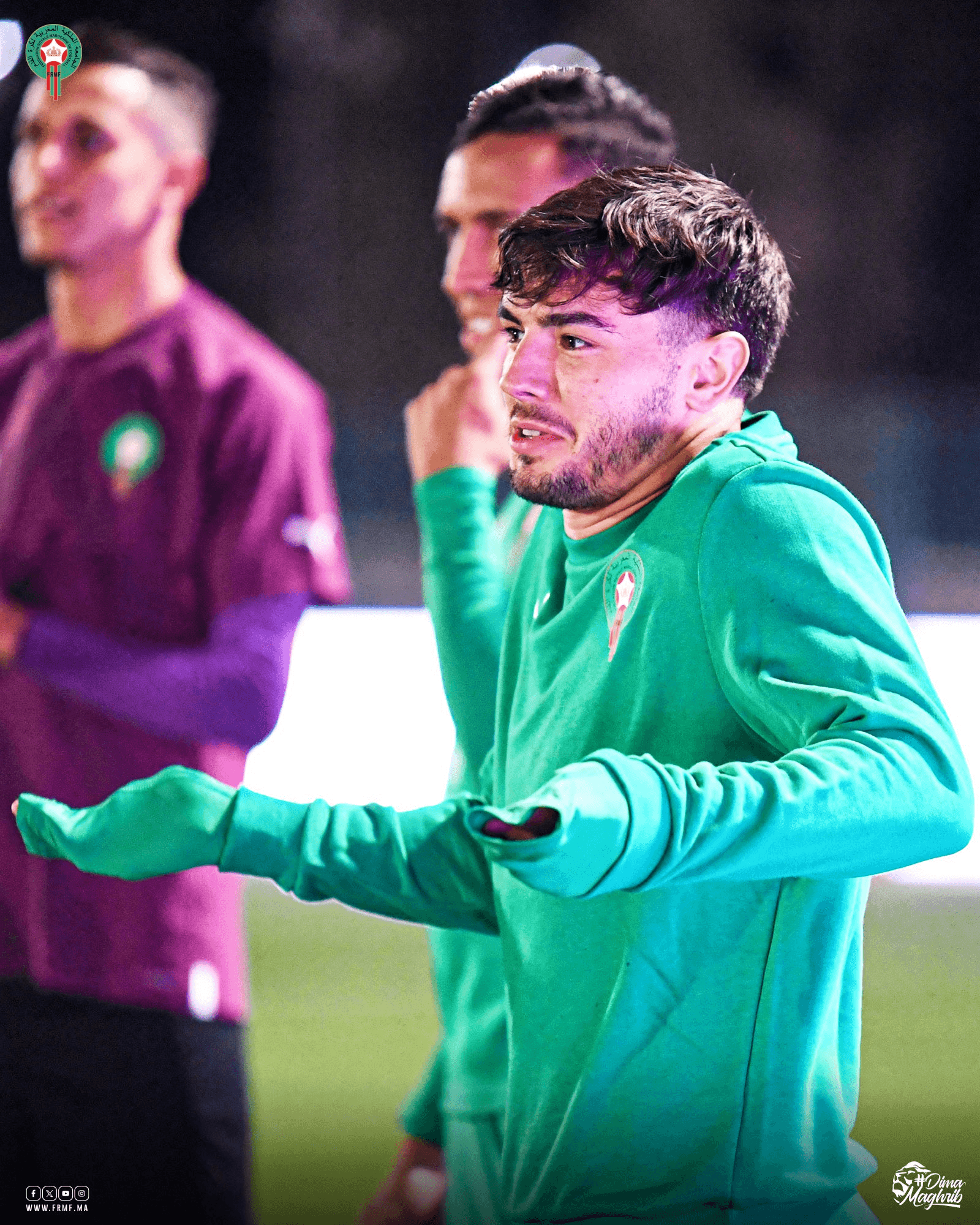المنتخب الوطني يجري أول حصة تدريبية استعداداً لمباراتي الغابون وليسوتو