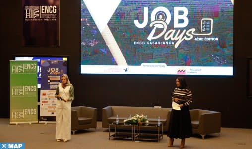 افتتاح الدورة الرابعة لأيام التشغيل »JOB DAYS »بالمدرسة الوطنية للتجارة والتسيير بالدار البيضاء