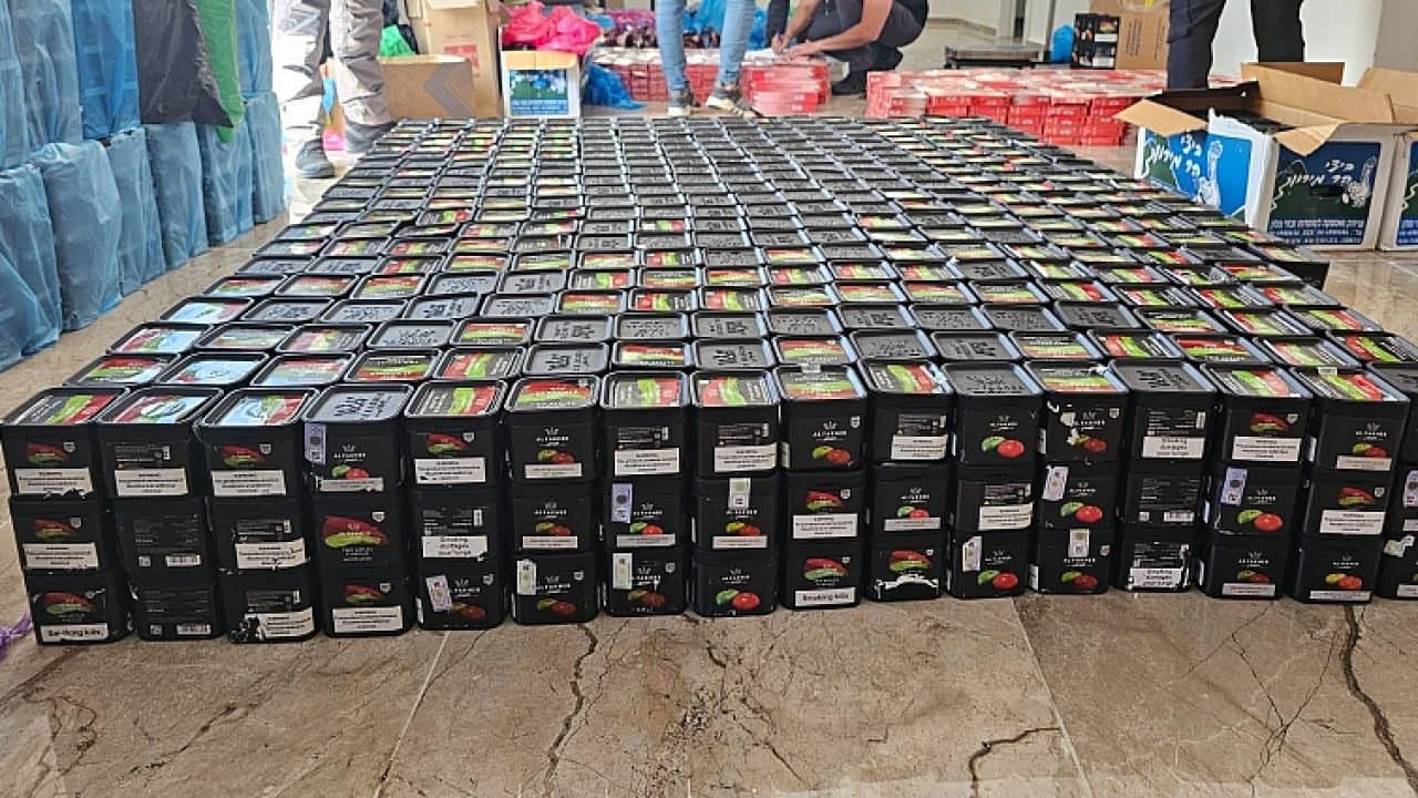 حجز كمية كبيرة من المعسل المهرب في مرتيل