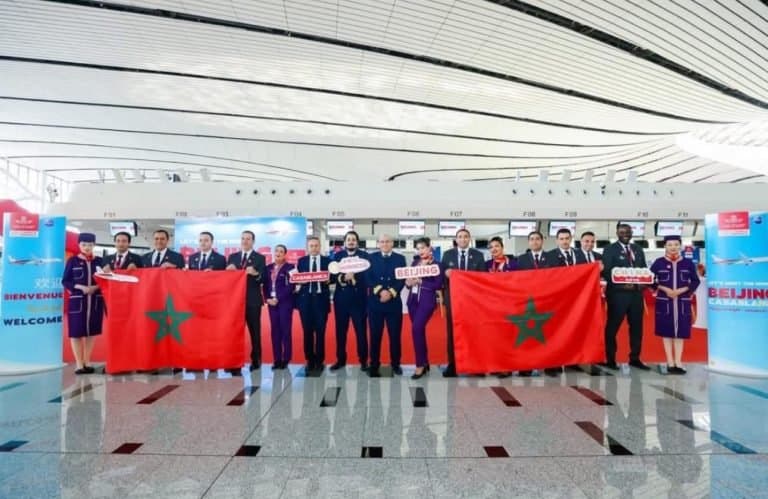 الخطوط الملكية المغربية تستأنف رحلاتها المباشرة بين الدار البيضاء وبكين