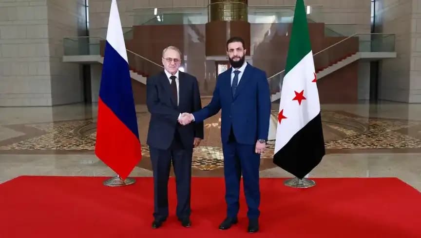 روسيا تؤكد دعمها لوحدة سوريا خلال زيارة وفد رسمي إلى دمشق