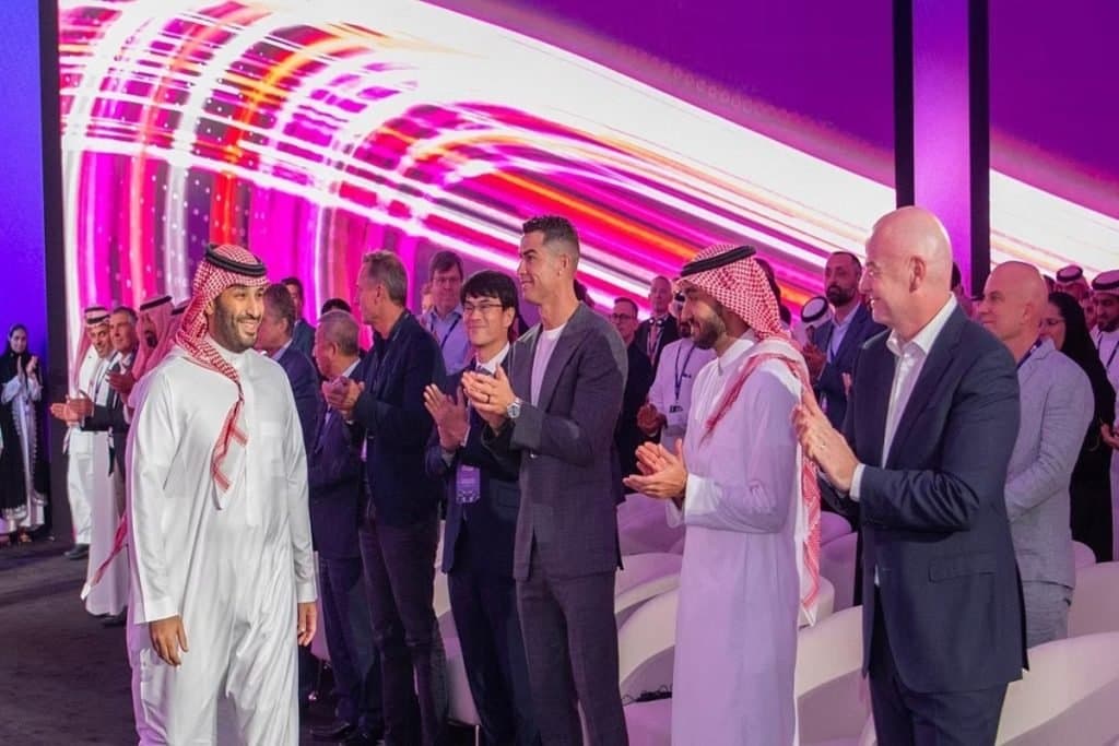 رونالدو: « تشرفت بلقاء الأمير محمد بن سلمان »