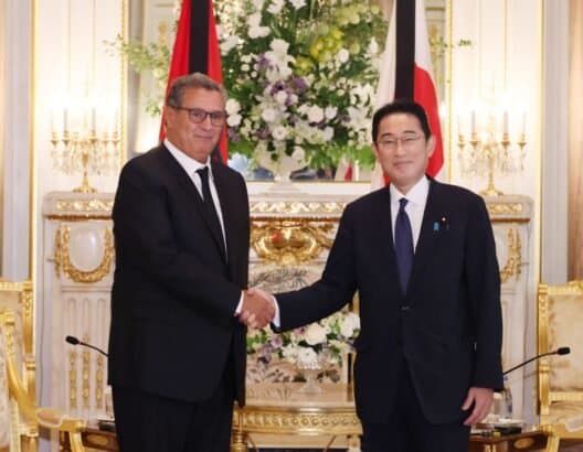 الملك يشيد بمتانة العلاقات بين المغرب واليابان