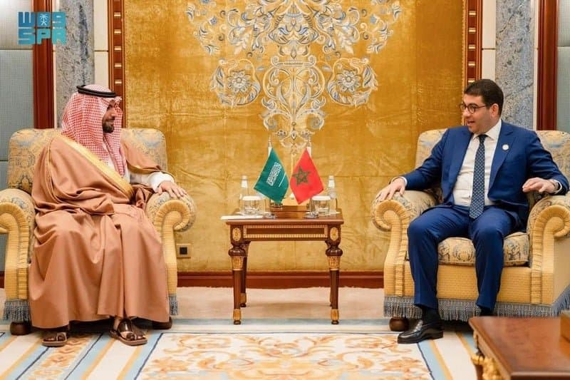 جدة : بنسعيد يجري مباحثات ثنائية مع عدد من الوزراء والمسؤولين