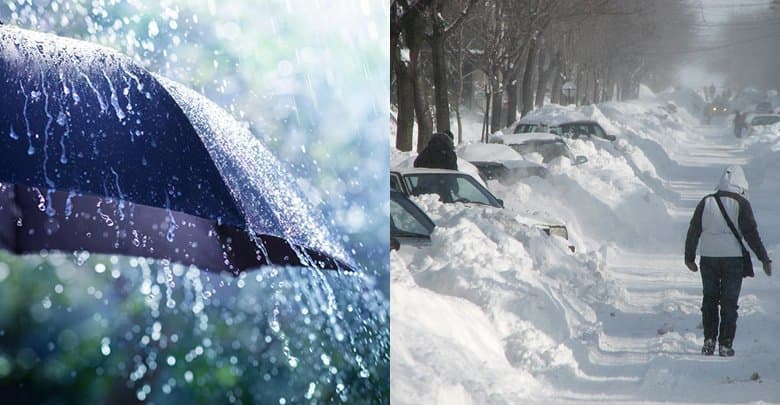 أحوال جوية مضطربة: أمطار غزيرة وثلوج ورياح قوية بالمغرب