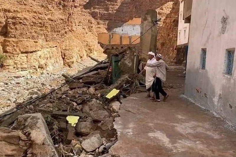 تعثر عمليات إعادة البناء في المناطق المتضررة من « فيضانات شتنبر »