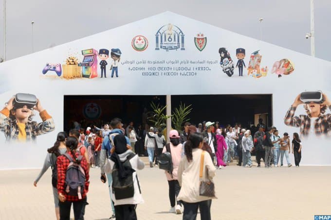 فضاء الطفل.. تجسيد لانفتاح الشرطة على الناشئة خلال أيام الأبواب المفتوحة بالجديدة