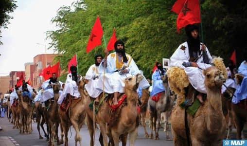 كرنفال ملون يحتفي بثقافة البدو في موسم طانطان