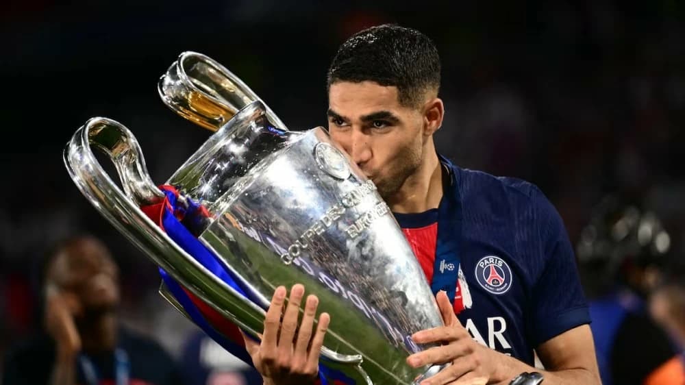 أشرف حكيمي يصبح أغلى مدافع في العالم بقيمة 80 مليون يورو