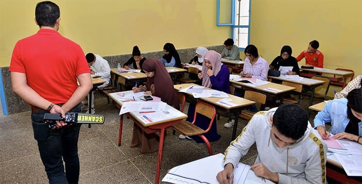 ضبط 118 شخصًا بتهمة الغش في امتحانات الباكالوريا