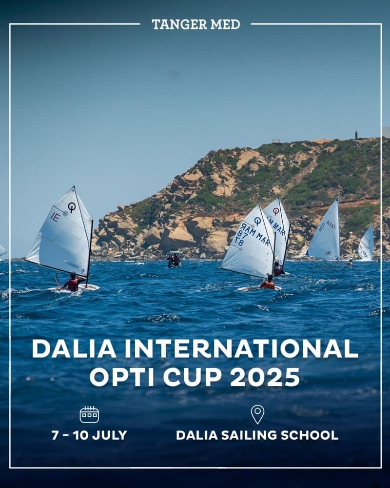 طنجة: Dalia Opti Cup 2025 تُضيء على مواهب الشراع الشبابية