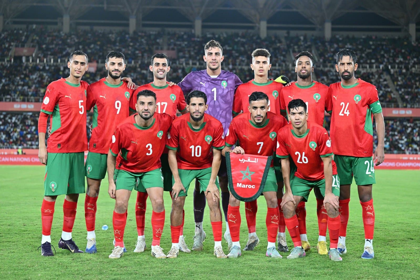 المنتخب المحلي المغربي يواجه السنغال في نصف النهائي بكمبالا