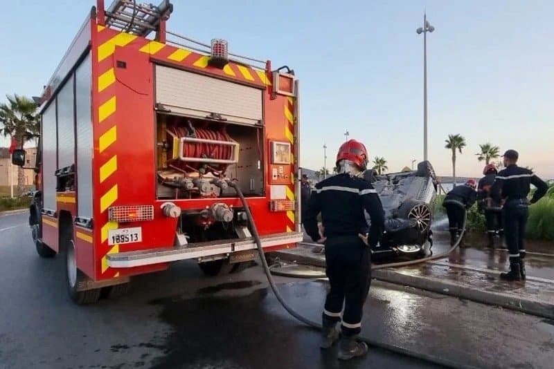 ارتفاع حوادث السير في المدن المغربية خلال يوليوز 2025