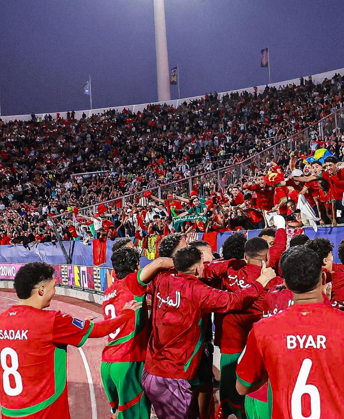 المغرب يفرض أسلوبه على الأرجنتين ويغلق الشوط الأول بهدفين دون رد