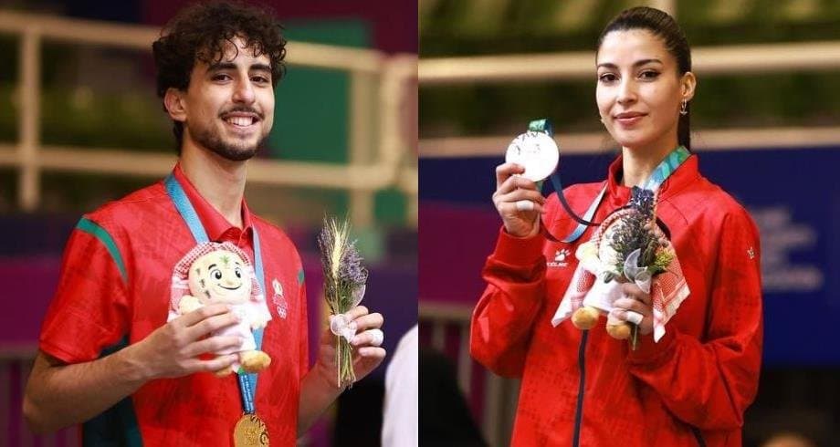 ذهبية وبرونزية للمغرب في التايكواندو خلال ألعاب التضامن الإسلامي