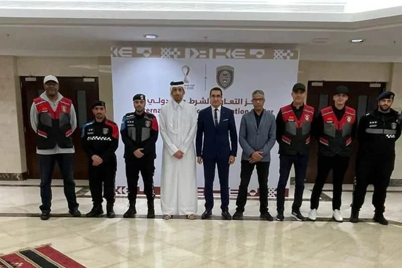 تكريم الوفد الأمني المغربي في قطر