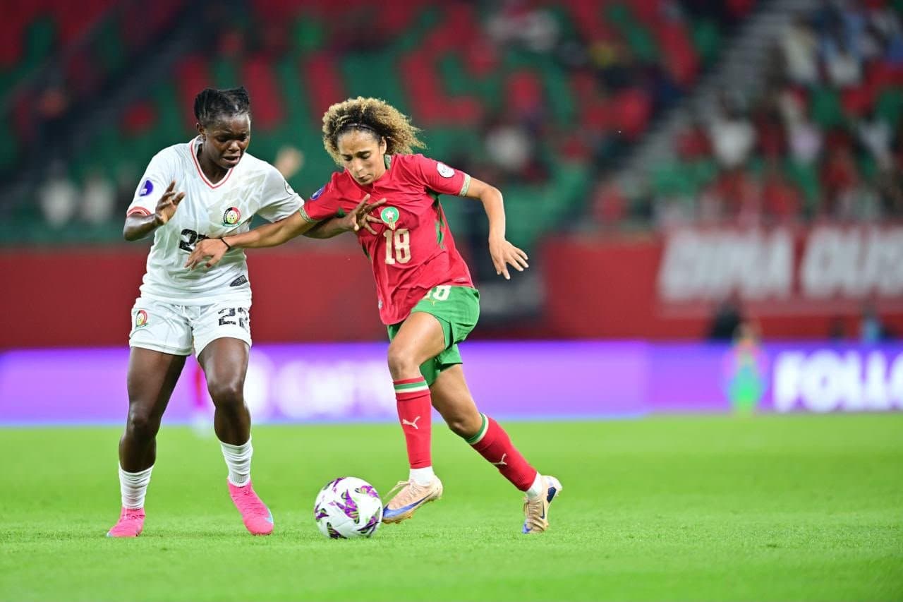كأس أمم إفريقيا للسيدات: لبؤات الأطلس يكتسحن كينيا برباعية نظيفة