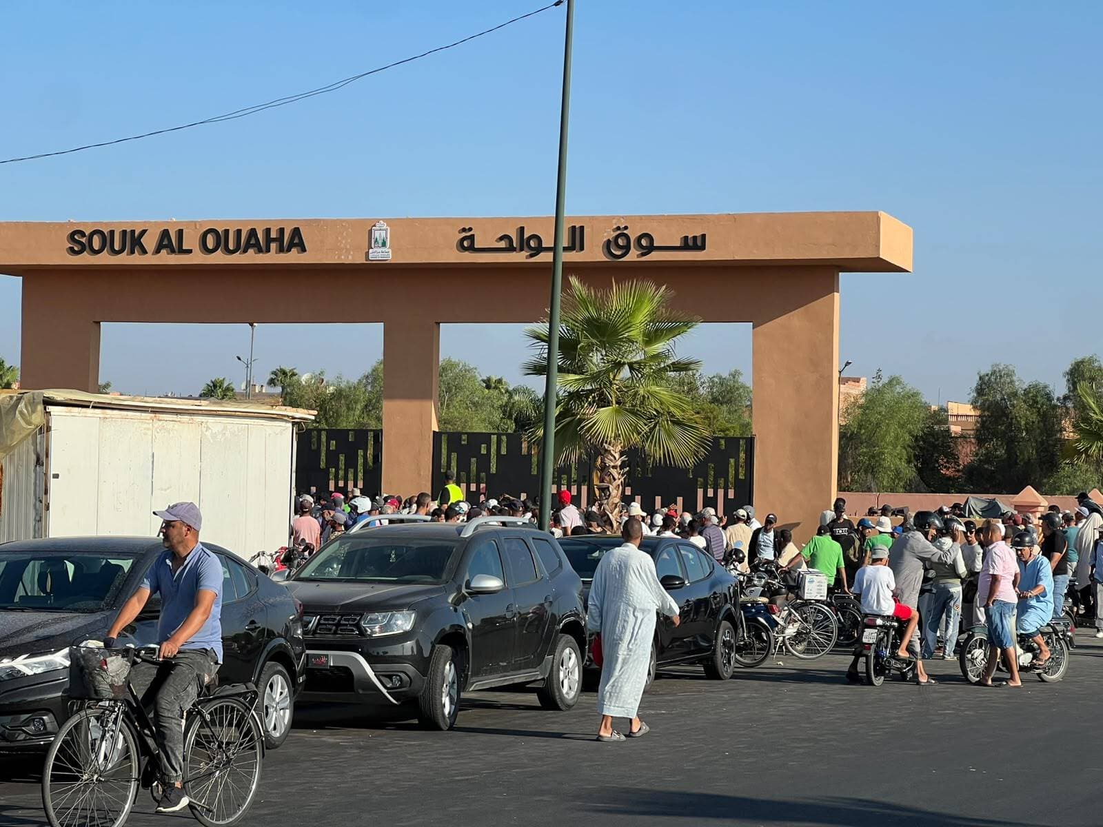 مراكش: خلافات حول توزيع المحلات تربك ترحيل تجار جوطية باب الخميس