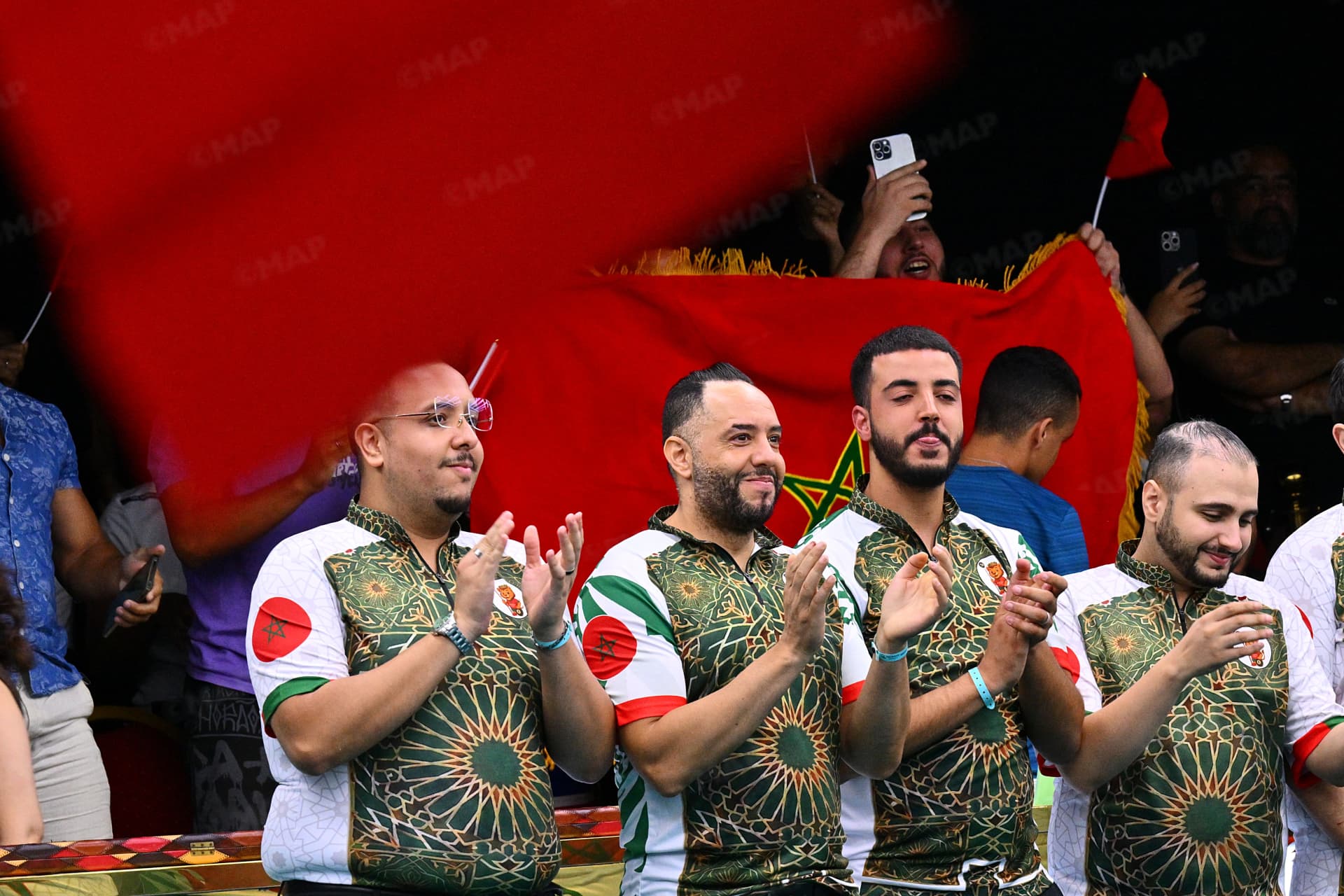 البلياردو: المغرب يتوج بطلاً للعالم في مراكش
