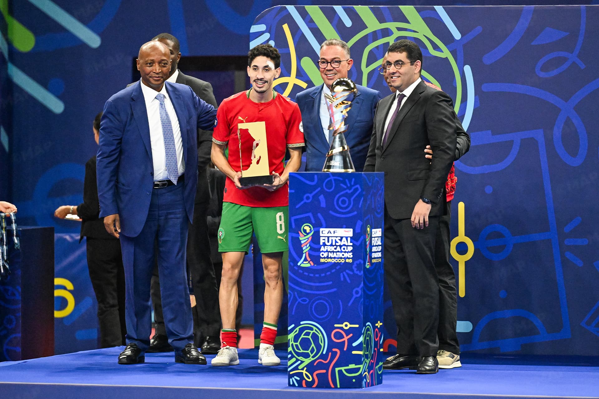 الفوتسال...جواد أفضل لاعب في نهائي «الكان»