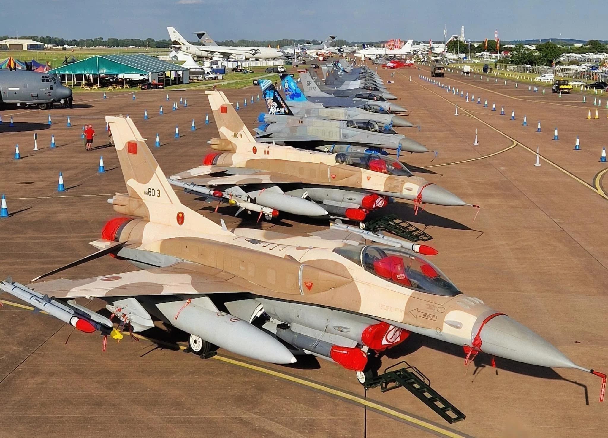 المغرب يعزز مقاتلات F-16 بصواريخ أمريكية متطورة للقتال الجوي