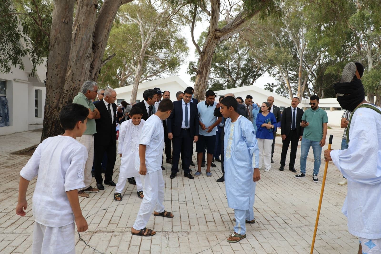 زيارة تفقدية لمركز التخييم الغابة الدبلوماسية طنجة
