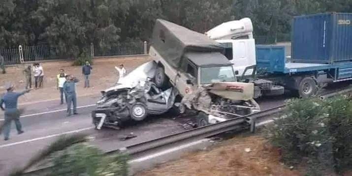حادثة سير خطيرة بالطريق السيار قرب بوسكورة (صورة)