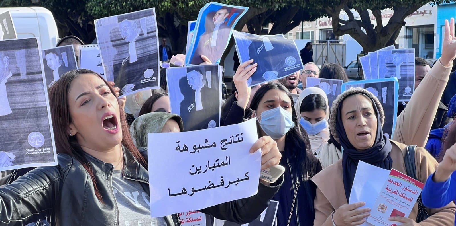 « المحتجون على نتائج اختبارات المحاماة يرفضون « تنصل الوزارة من الوعود