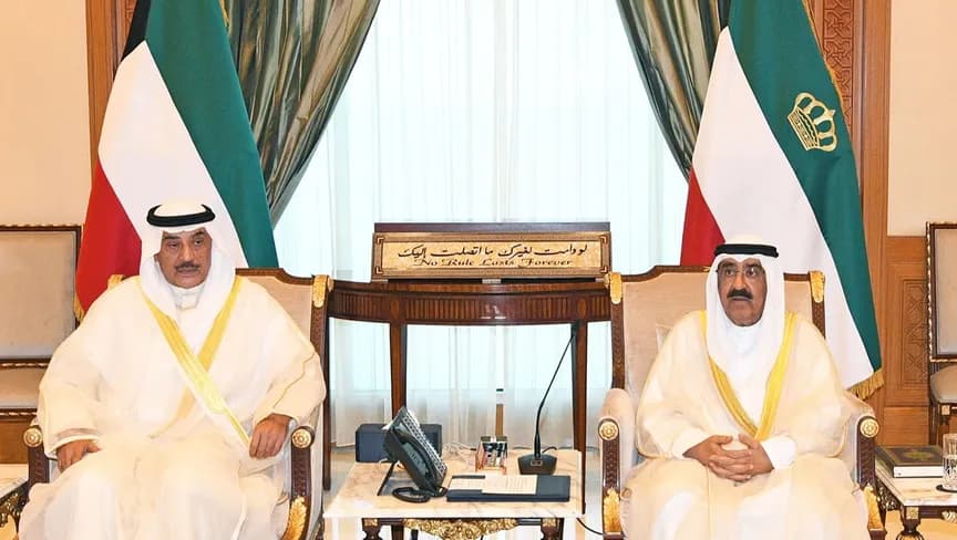 ولي العهد الكويتي الجديد يؤدي اليمين الدستورية