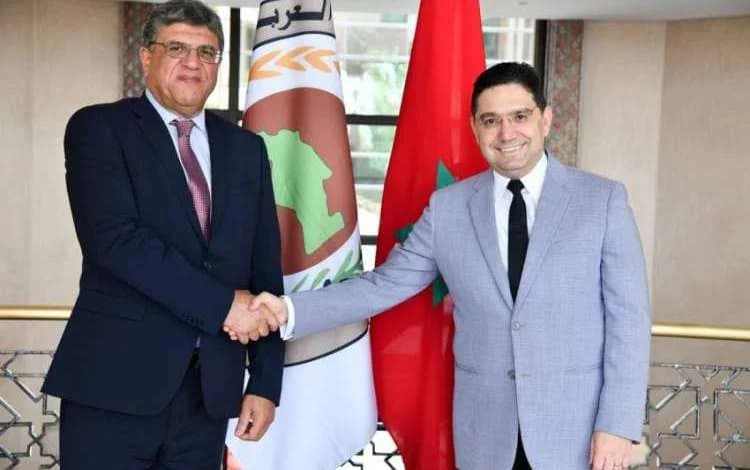 ناصر بوريطة يستقبل الأمين العام الجديد لاتحاد المغرب العربي في الرباط