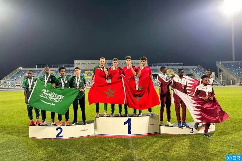 المغرب يتصدر جدول الميداليات في بطولة العربية لألعاب القوى تحت 23 سنة