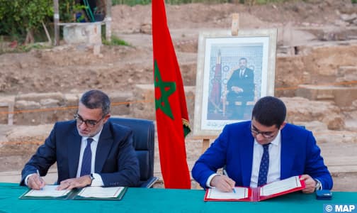 توقيع اتفاقية شراكة لتعزيز التغطية الإعلامية للاكتشافات الأركيولوجية بمواقع شالة وسجلماسة
