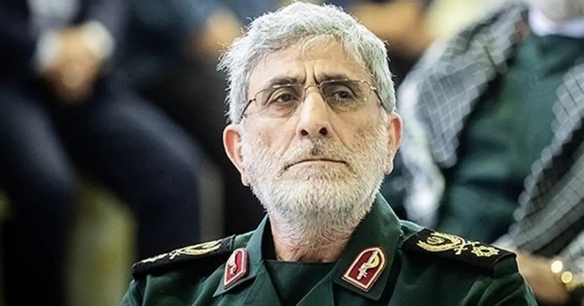 غموض حول مصير قائد فيلق القدس إسماعيل قاآني