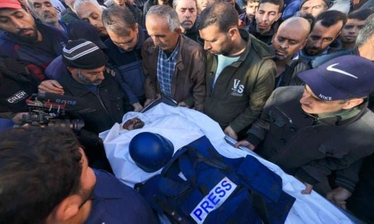 الاتحاد الدولي للصحفيين:104 صحفيين قُتلوا في 2024،أكثر من نصفهم في غزة