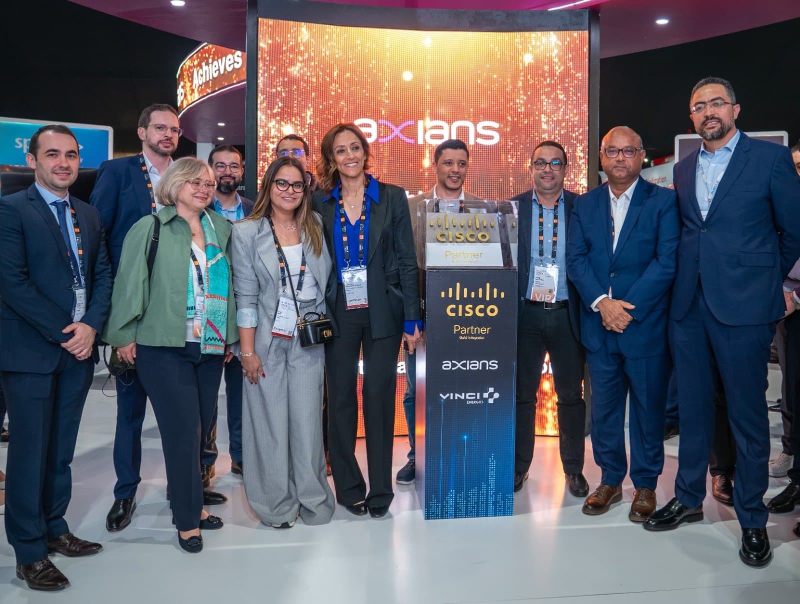 Axians المغرب تحصل على اعتماد « المُدمج الذهبي » من شركة CISCO