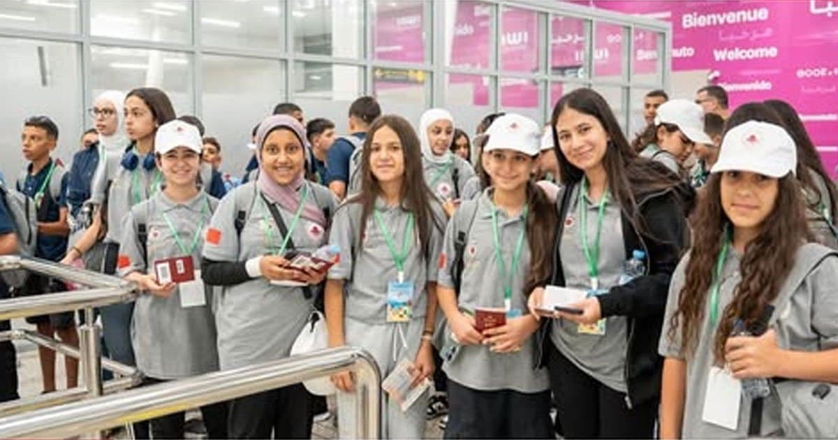 وصول أطفال مقدسيين إلى الدار البيضاء
