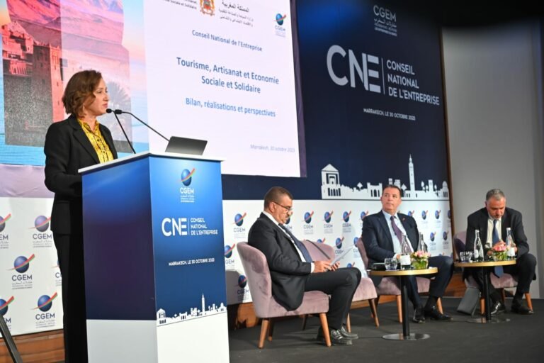 المؤتمر الوطني للشركات يكشف عن استراتيجيته لتعزيز السياحة والصناعة في المغرب.