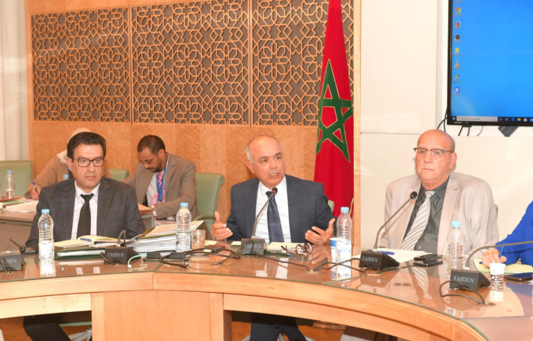 حضور وزير التربية الوطنية والتعليم الأولي والرياضة لجلسة مناقشة ميزانية الوزارة لعام 2024 في مجلس النواب.