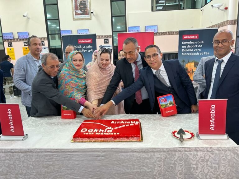 العربية المغرب تسير رحلات مباشرة بين مراكش والداخلة.