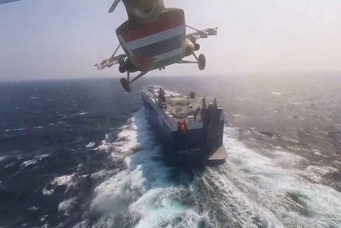houthis-navire-mer-rouge