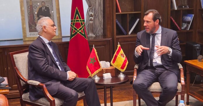 M.-Baraka-sentretient-avec-le-ministre-espagnol-des-Transports-et-de-la-Mobilite-durable