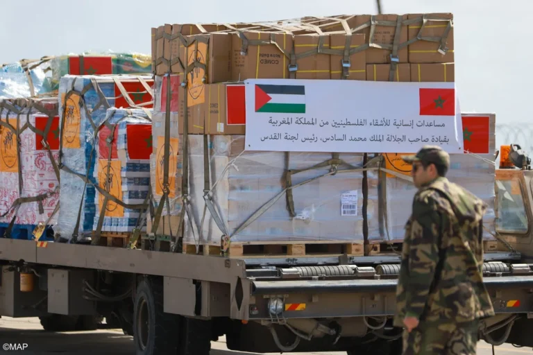 بتعليمات ملكية سامية إطلاق عملية إنسانية تهم توجيه مساعدات طبية إلى السكان الفلسطينيين بغزة