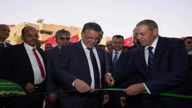 وهبي يشرف على تدشين المحكمة الابتدائية بالعيون