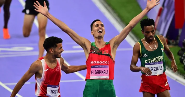 برقية تهنئة من جلالة الملك إلى البطل الأولمبي سفيان البقالي بمناسبة تتويجه بالميدالية الذهبية في دورة الألعاب الأولمبية 2024