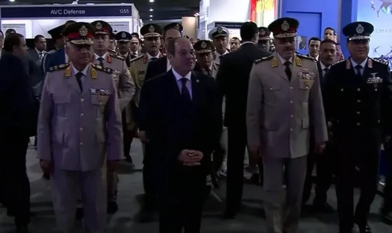 افتتاح معرض مصر الدولي للطيران والفضاء بمشاركة مقاتلات ومروحيات روسية