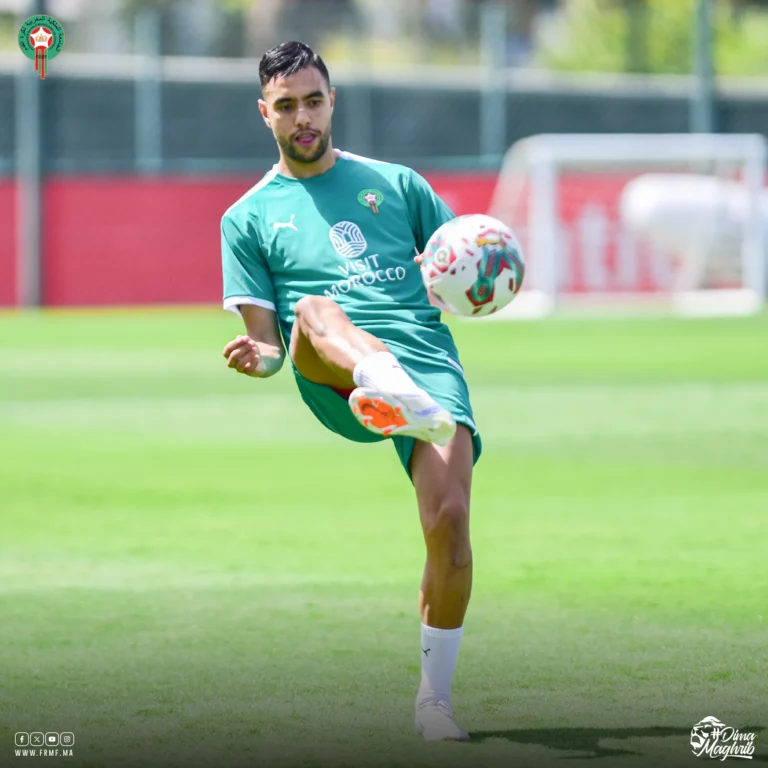 المنتخب الوطني المغربي يواصل تحضيراته لمواجهتي الغابون وليسوتو بأكادير